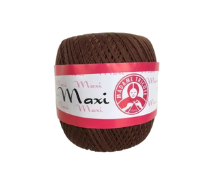 Пряжа Madame Tricote Paris Maxi (Максі) №4916 коричневий, бавовна, нитки для в&rsquo;язання 4916 фото