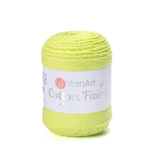 Пряжа YarnArt Cotton Fair 8/4 №5559 лайм (хлопковая) 50 г, 160 м 5559 фото