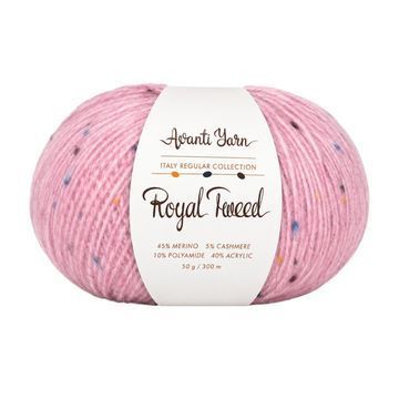 Пряжа Avanti Yarn Royal Tweed (меринос, кашемір, акрил, поліамід) 50г, 300м