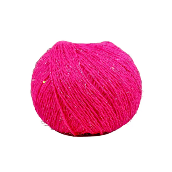 Пряжа Avanti Yarn Angora Premium (Ангора Преміум) №EF60/950 рожевий неон, ангора з люрексом і паєтками EF60/950 фото Пряжа Avanti Yarn Angora Premium (Ангора Преміум) №EF60/950 рожевий неон, ангора з люрексом і паєтками EF60/950 фото
