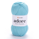 Пряжа Yarnart Adore (Адор) №342 бірюзово-блакитний колір - акрилова для в'язання гачком и спицями 342 фото 1