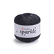 Пряжа YarnArt Sparkle №1360 чорний, з люрексом нитки для в'язання спицями і гачком 1360 фото 1