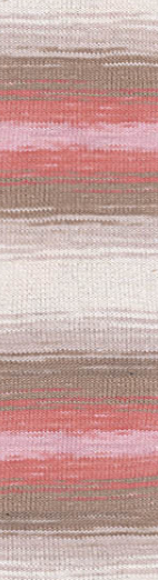 Пряжа Alize COTTON GOLD BATİK № 5970 бавовняна пряжа, для ручного в'язання спицями та гачком 5970 фото