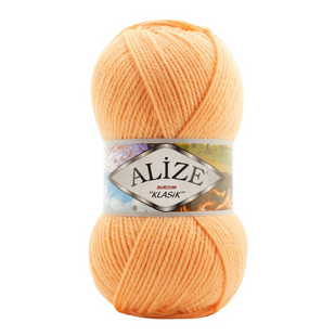 Пряжа Alize Burcum Klasik №81 абрикосовий, 210 м 100 г, 100% акрил 81 фото