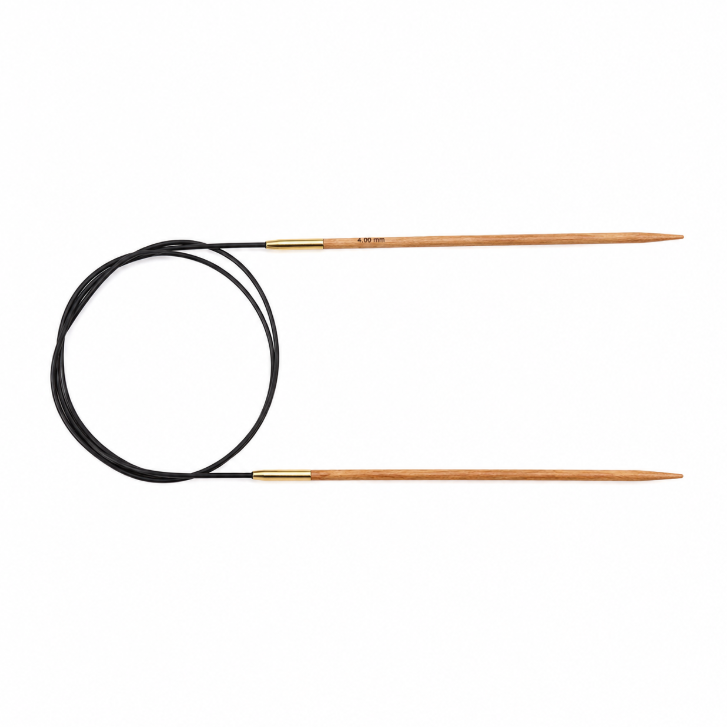Круговые спицы деревянные 100 см KnitPro Basix Birch Wood 4.5 мм 35395 фото
