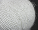 Пряжа Avanti Yarn Angora Premium (Ангора Премиум) №ЕF10/101 белый c серебром, ангора с люрексом и пайетками ЕF10/101 фото 5