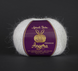 Пряжа Avanti Yarn Angora Premium (Ангора Премиум) №ЕF10/101 белый c серебром, ангора с люрексом и пайетками ЕF10/101 фото 3