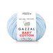 Пряжа Gazzal Baby Cotton №3429 блакитний колір, 165м/50гр, 60% бавовна, для ручного в'язання спицями та гачком 3429 фото 1