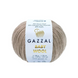 Пряжа Gazzal Baby Wool №835 кофе с молоком цвет, 175м/50гр, 40% мериносовая шерсть, для ручной вязки спицами и крючком 835 фото 1