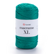 Пряжа YarnArt Macrame XL №158 смарагд, нитки для в'язання макраме 158 фото 1