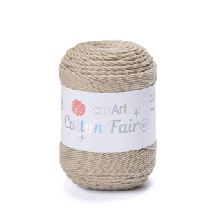 Пряжа YarnArt Cotton Fair 8/4 №5562 бежевый (хлопковая) 50 г, 160 м 5562 фото