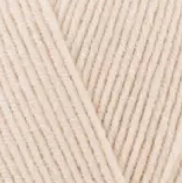 Пряжа Alize Cotton Gold Hobby New (Котон Голд Хобі) №67 молочно-бежевий, напівбавовна нитки для в'язання 67 фото