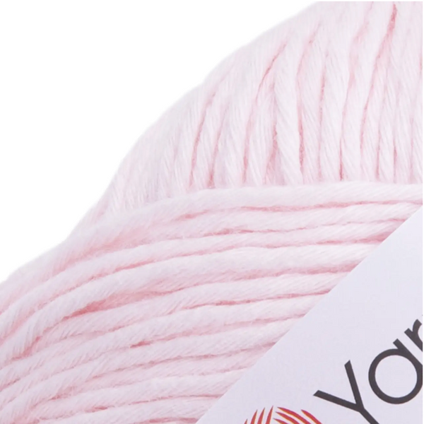Пряжа Yarnart Bouquet Unicolor №3210 розовый - хлопковая для вязания спицами и крючком 3210 фото