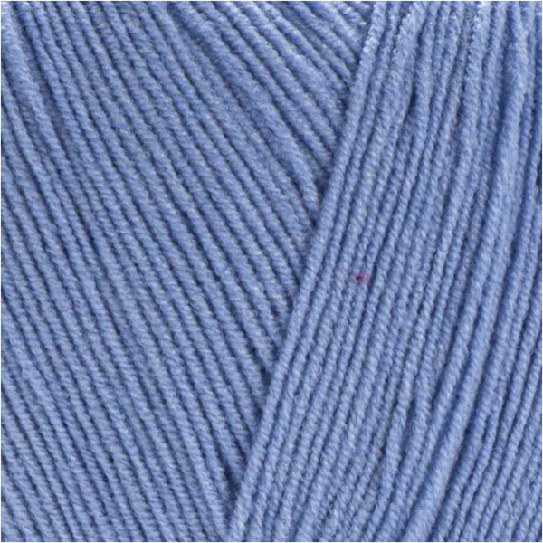 Пряжа Yarnart Cotton Soft №15 блакитний - бавовна з акрилом для в'язання спицями та гачком 15 фото
