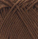 Пряжа YarnArt Jeans Bamboo №133 коричневый, полухлопок, для ручной вязки спицами и крючком 133 фото 2