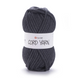Пряжа YarnArt Cord Yarn №758 уголь - хлопоковый шнур для вязания сумок и рюкзаков 758/125 фото 1