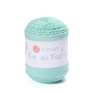 Пряжа YarnArt Cotton Fair 8/4 №5564 бирюзовый (хлопковая) 50 г, 160 м 5564 фото