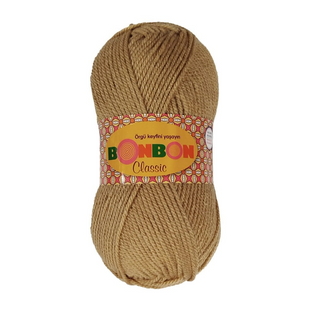 Пряжа Nako Bonbon Classic №98739 верблюжий (акрил) 100 г, 200 м 98739 фото