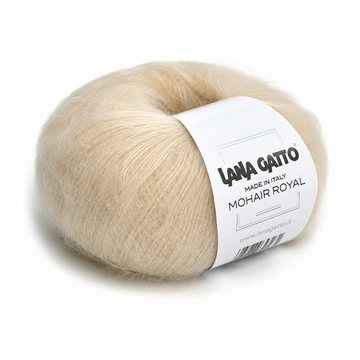 Пряжа Lana Gatto Mohair Royal (кид мохер, нейлон) 25 г, 215 м