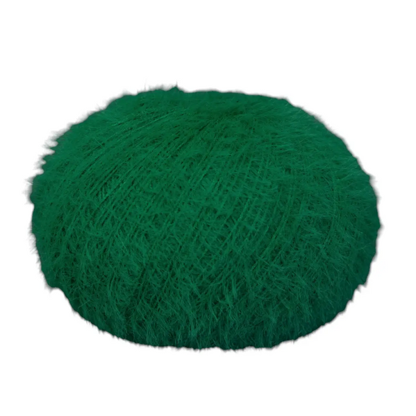 Пряжа Avanti Yarn Norka (Норка) №872 зеленый, нейлон нитки для вязания спицами и крючком 872 фото