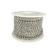 Цепь стразовая на катушке SS 10 Crystal Серебро №653616 653616 фото 1