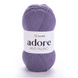 Пряжа Yarnart Adore №345 светло-фиолетовый цвет - акриловая для вязания крючком и спицами 345 фото 1