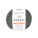 Пряжа Gazzal Baby Cotton XL №3450 темно-серый цвет, 105м/50гр, 50% хлопок, для ручной вязки спицами и крючком 3450-XL фото 1