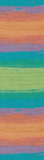 Пряжа Alize COTTON GOLD BATİK № 4530 бавовняна пряжа, для ручного в'язання спицями та гачком 4530 фото
