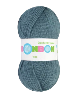 Пряжа Nako Bonbon Ince №98263 джинс (акрил) 100 г, 300 м 98263 фото