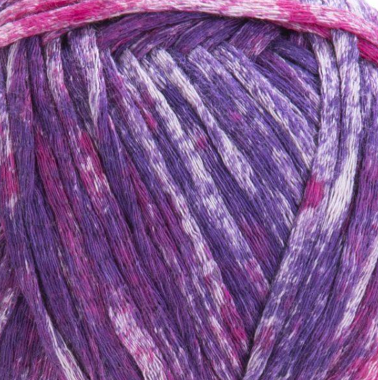 Пряжа Yarnart Cotton Fusion №3647 - хлопок секционной покраски для вязания спицами и крючком 3647 фото