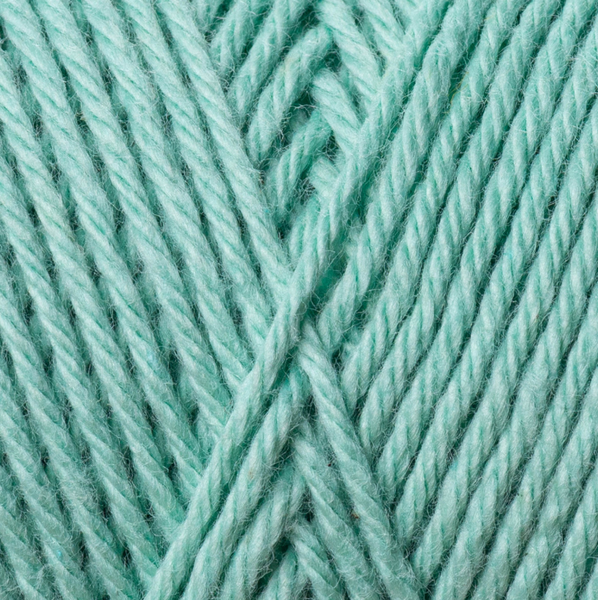 Пряжа YarnArt Cotton Fair 8/4 №5566 тиффани (хлопковая) 50 г, 160 м 5566 фото