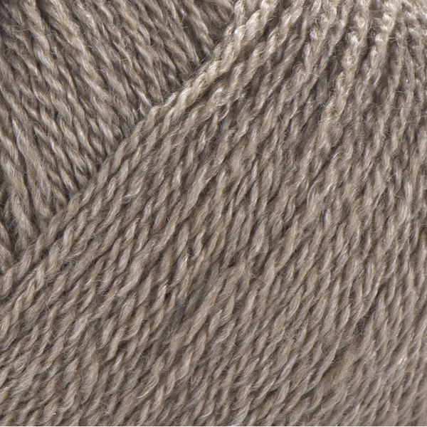 Пряжа Yarnart Silky Wool №342 сіро-бежевий, вовна з шовком нитки для в'язання спицами и гачком 342 фото