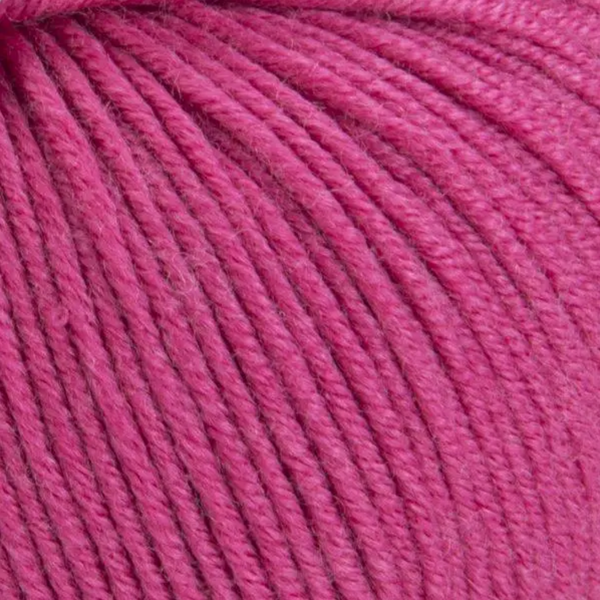 Пряжа YarnArt Imperial Merino №3318 рожева фуксія, 100% меринос екстрафайн, нитки для в'язання спицями та гачком 3318 фото