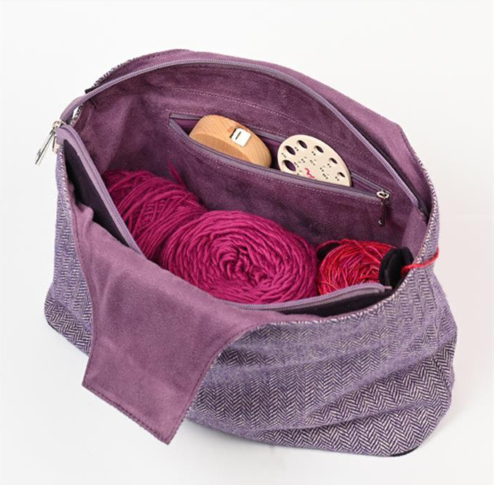 Дорожня сумка для зберігання спиць, гачків пряжи HANDGELENKTASCHE SNUG SERIE KnitPro 12810 фото