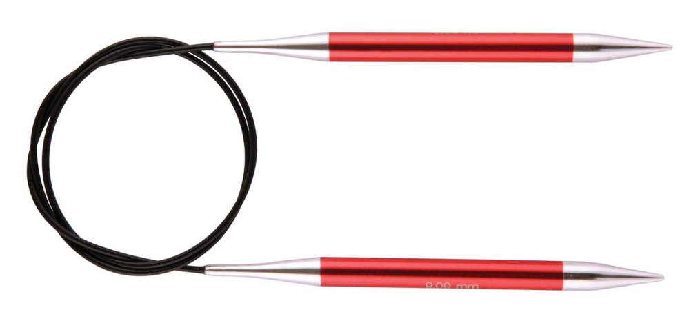 Спицы круговые Zing KnitPro 100 см №2.5 мм алюминиевые 47153 фото