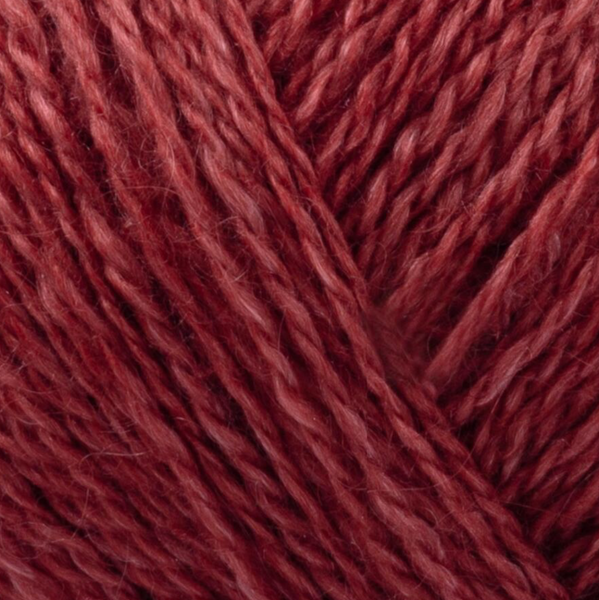 Пряжа Gazzal Exclusive № 9912 червоний колір, 200м/25гр, 60% мериносова вовна Superwash Fine, для ручного в'язання спицями та гачком 9912 фото