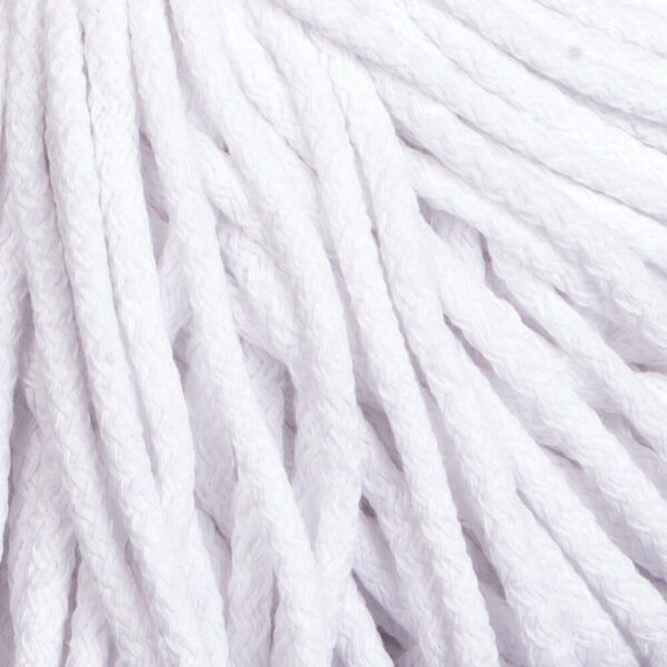 Yarnart MACRAME BRAIDED (Макраме Брейдед) №751 білий (Пряжа макраме, нитки для в'язання) 751 фото