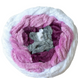Набор плюшевой пряжи для пледа Purple Yarn (Парпл Ярн) №3, нитки велюр для вязания спицами и крючком 3 фото 1