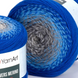 Пряжа YarnArt Flowers Merino №534 полушерсть, секционная покраска для вязания спицами и крючком 534 фото 2