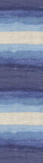 Пряжа Alize COTTON GOLD BATİK № 3299 хлопковая пряжа, для ручной вязки спицами и крючком 3299 фото