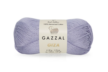 Пряжа Gazzal Giza Matte (хлопок) 100 г, 250 м