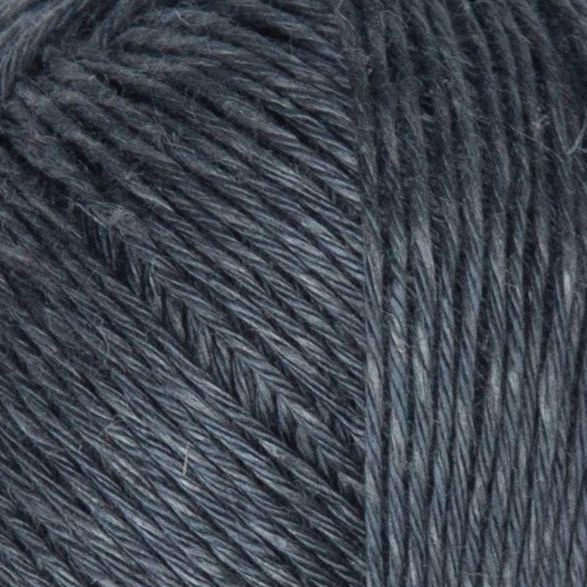 Пряжа YarnArt Intense Linen №4134 темно-сірий меланж, віскоза з льоном, для ручного в'язання спицями та гачком 4134 фото