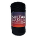 Пряжа Sultan Pamuk Makrome Batik №205 чорний (макраме) 250 г 225 м 205 фото 2