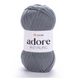 Пряжа Yarnart Adore №347 серый цвет - акриловая для вязания крючком и спицами 347 фото 1