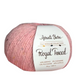 Пряжа Avanti Yarn ROYAL TWEED №604 світло-рожевий, пряжа твідова з кашемиром, нитки для в'язання гачком и спицями 604 фото 1