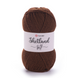 Пряжа YarnArt Shetland №520 коричневий, напіввовняна нитка для в'язання спицями та гачком 520 фото 1