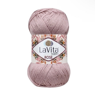 Пряжа LaVita Rose №4134 рожевий (акрил) 100 г, 350 м 4134 фото