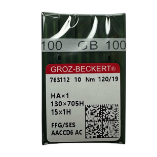 Голки для одногольних швейних машин Groz-Beckert HAx1 FFG/SES №120/19 653649 фото