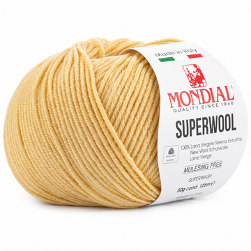 Пряжа Mondial Superwool (мериносова вовна) 50 г, 125 м