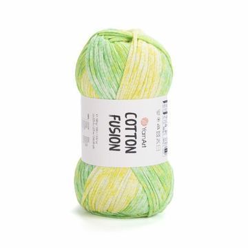 Пряжа YarnArt Cotton Fusion (хлопок) 100 г, 225 м